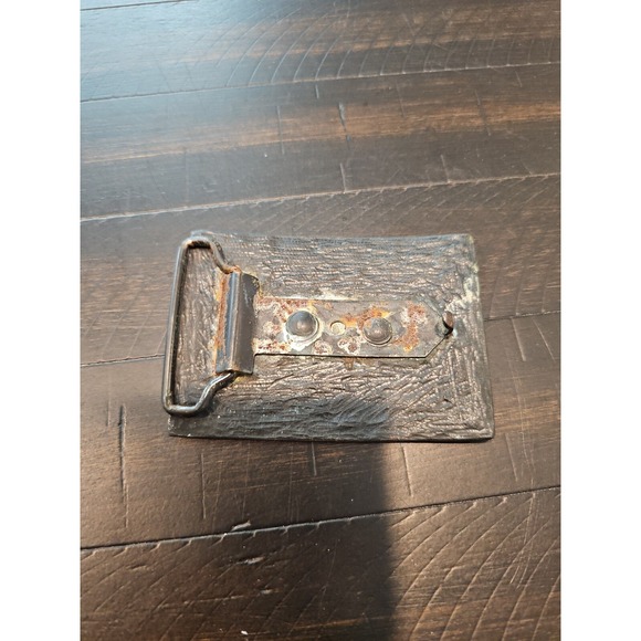 Henry Ford Vintage Belt Buckle Detroit Bronze Model T - Picture 5 of 6